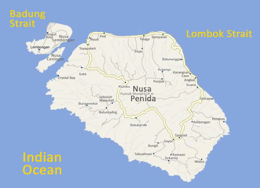 Comment aller de Nusa Penida à Lombok ?