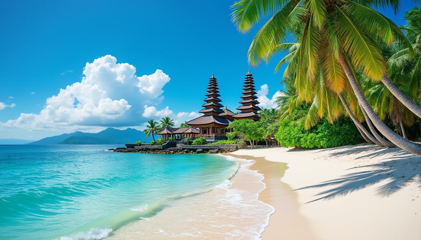découvrez bali, l'île paradisiaque d'indonésie, où plages immaculées, culture riche et vagues parfaites s'unissent pour offrir une expérience inoubliable à tous les voyageurs.