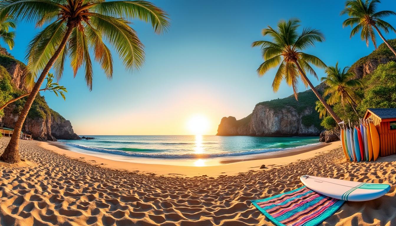 explorez les 5 meilleurs spots de surf à travers le monde pour surfer en août. trouvez les destinations idéales pour des vagues parfaites et des aventures inoubliables cet été.