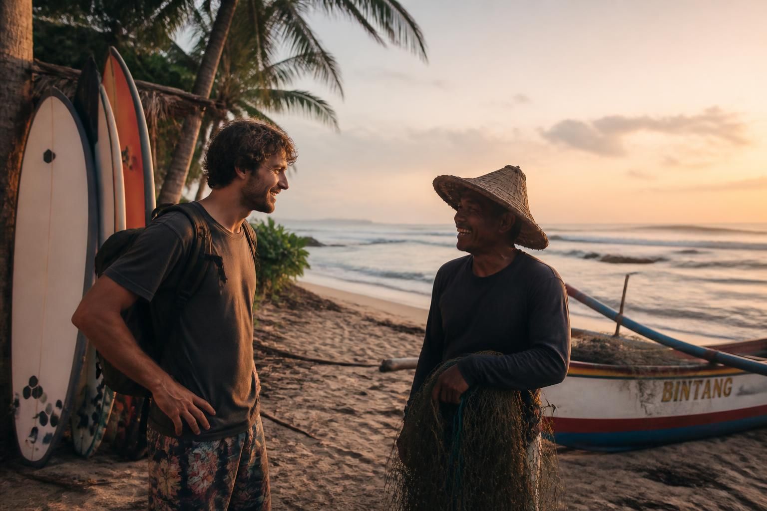 Comment apprendre le Bahasa Indonesia pour les surfeurs 3 découvrez comment apprendre le bahasa indonesia facilement, spécialement conçu pour les surfeurs souhaitant explorer l'indonésie et sa culture unique.