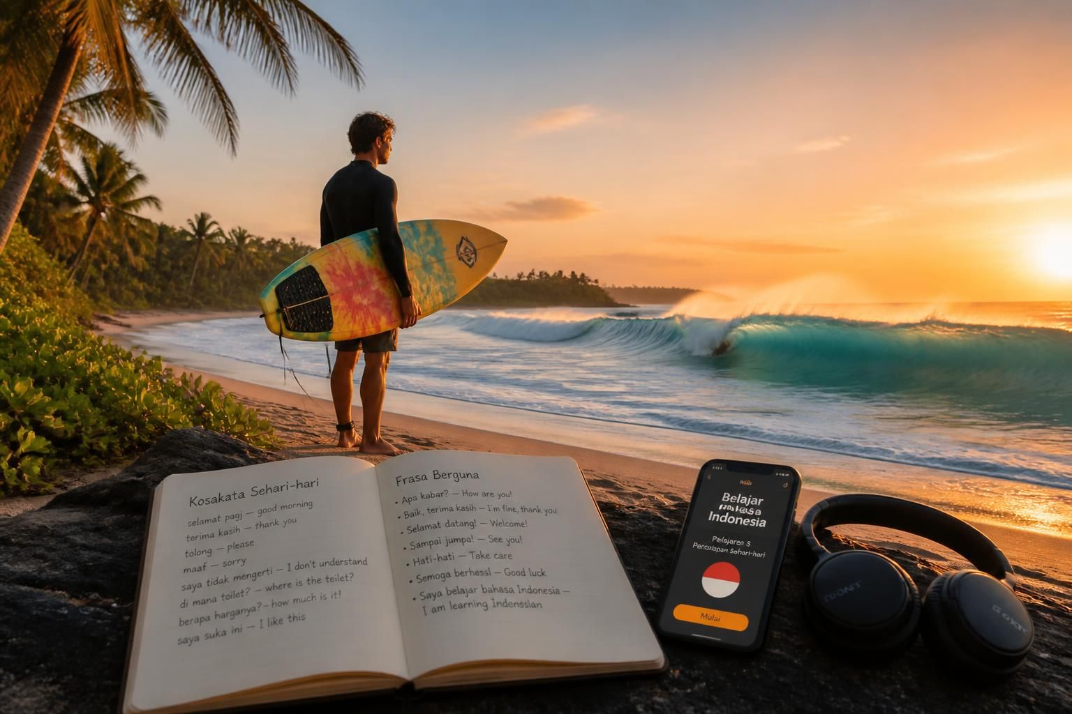 Comment apprendre le Bahasa Indonesia pour les surfeurs 3 Comment apprendre le Bahasa Indonesia pour les surfeurs