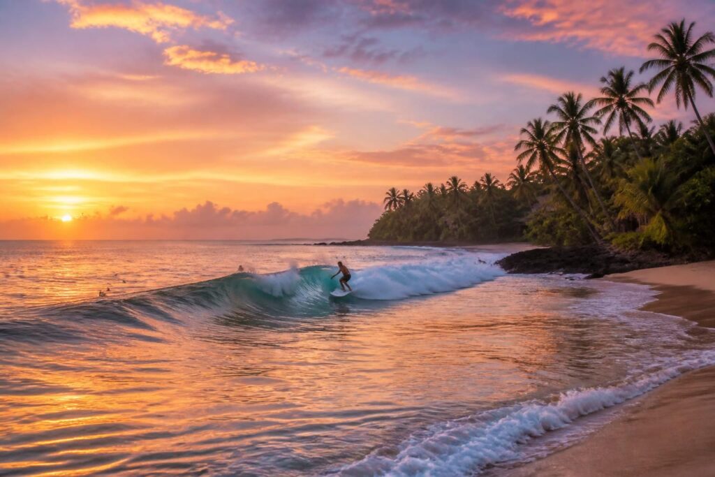 Comment est le surf à Bali ? 44 découvrez les conditions du surf à bali, les meilleurs spots, la météo idéale et des conseils pour profiter pleinement de cette expérience unique.