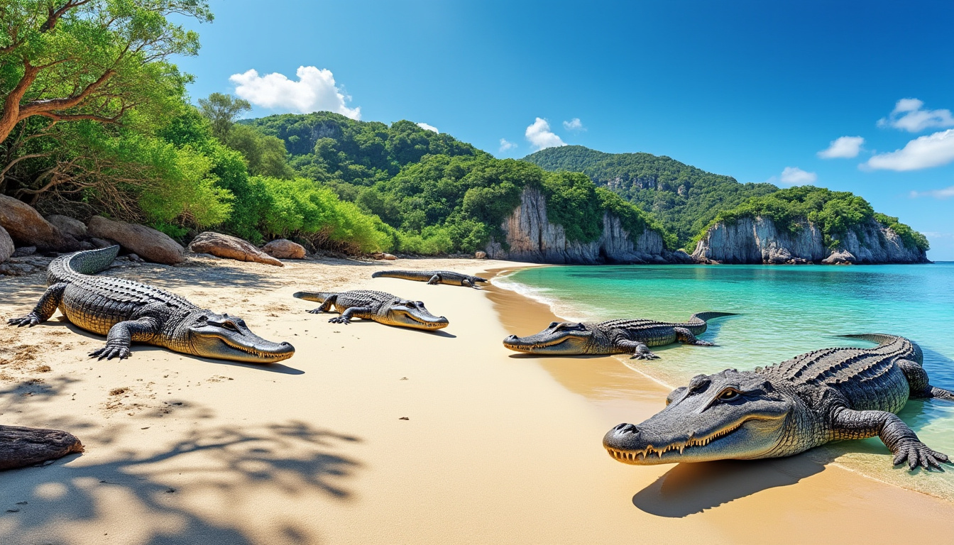 découvrez 5 plages célèbres où surfer devient une aventure extrême, grâce à leurs rencontres uniques avec des crocodiles. oseriez-vous tenter l'expérience ?